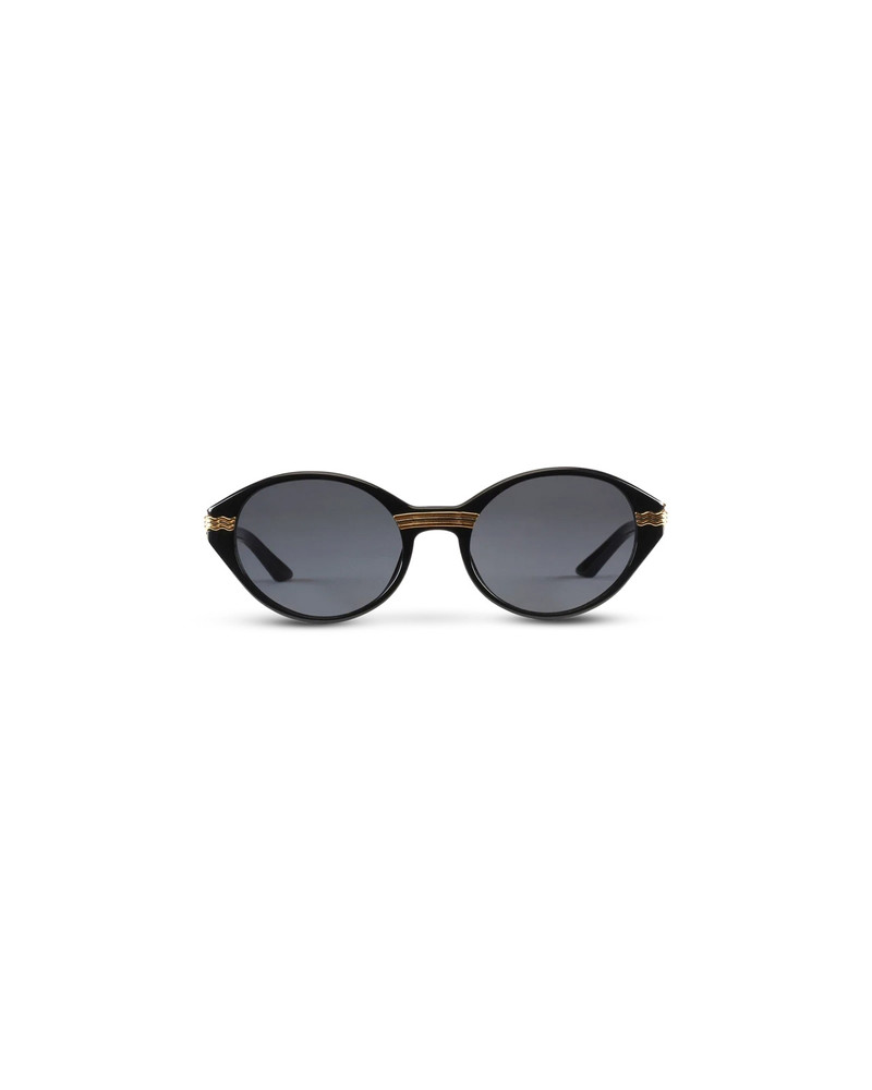 CASABLANCA Black & Gold Cannes Sunglasses outlook