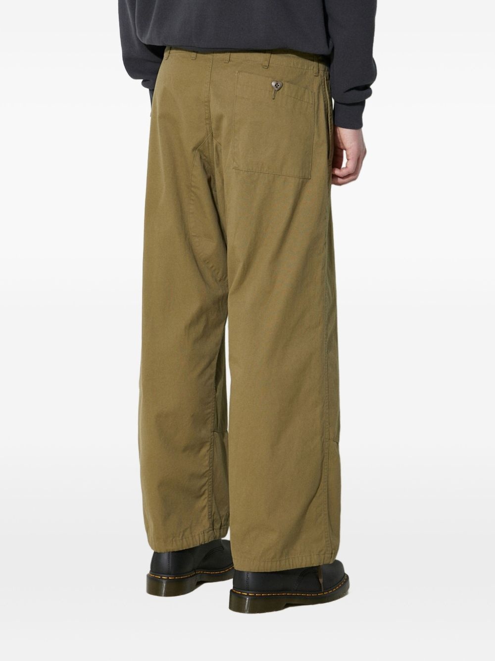 logo-patch trousers - 3