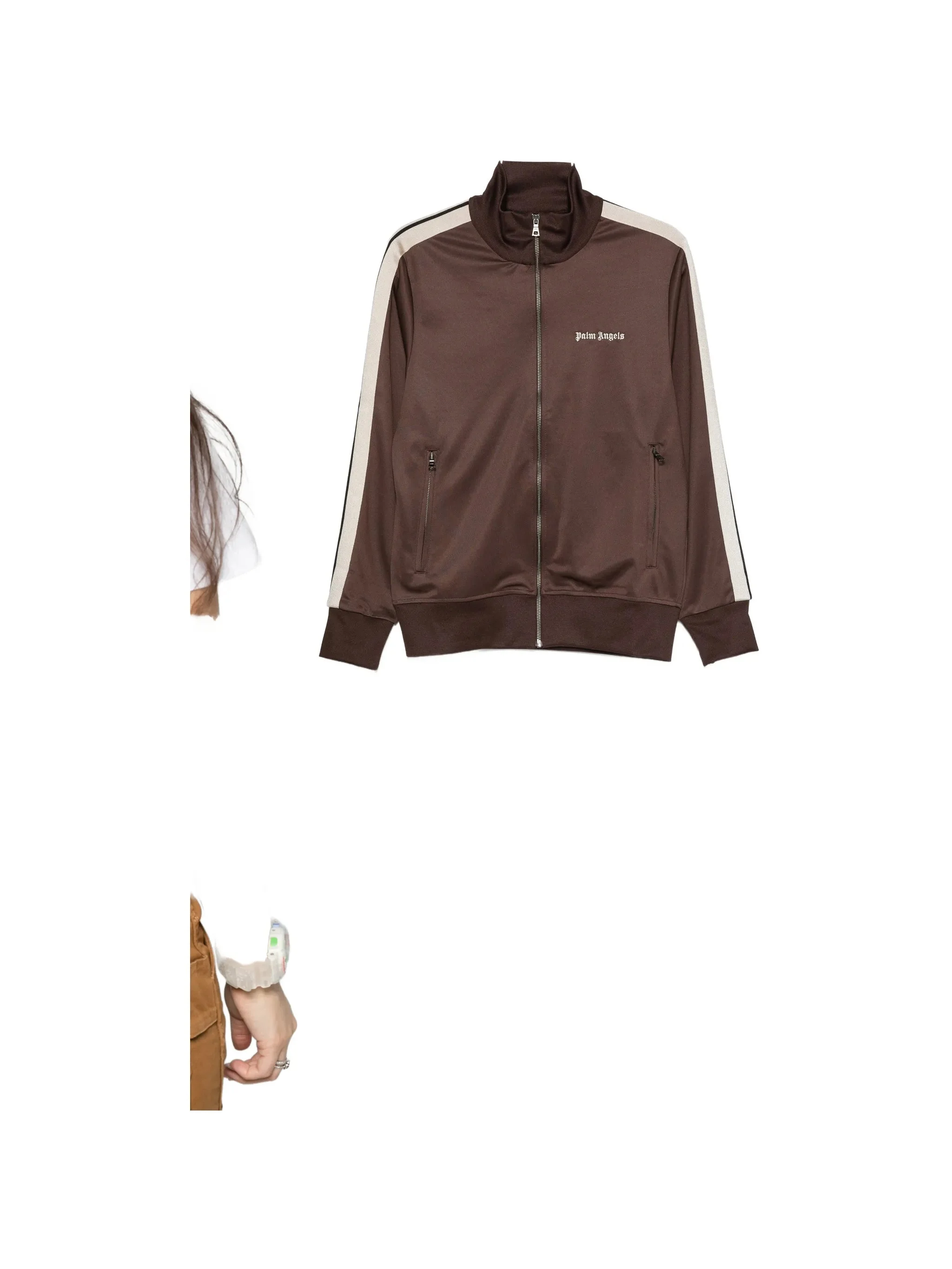 Palm Angels Logo-print Side-stripe Jacket - 1