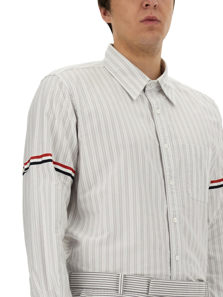 Thom Browne Men Straight Fit Shirt - 4