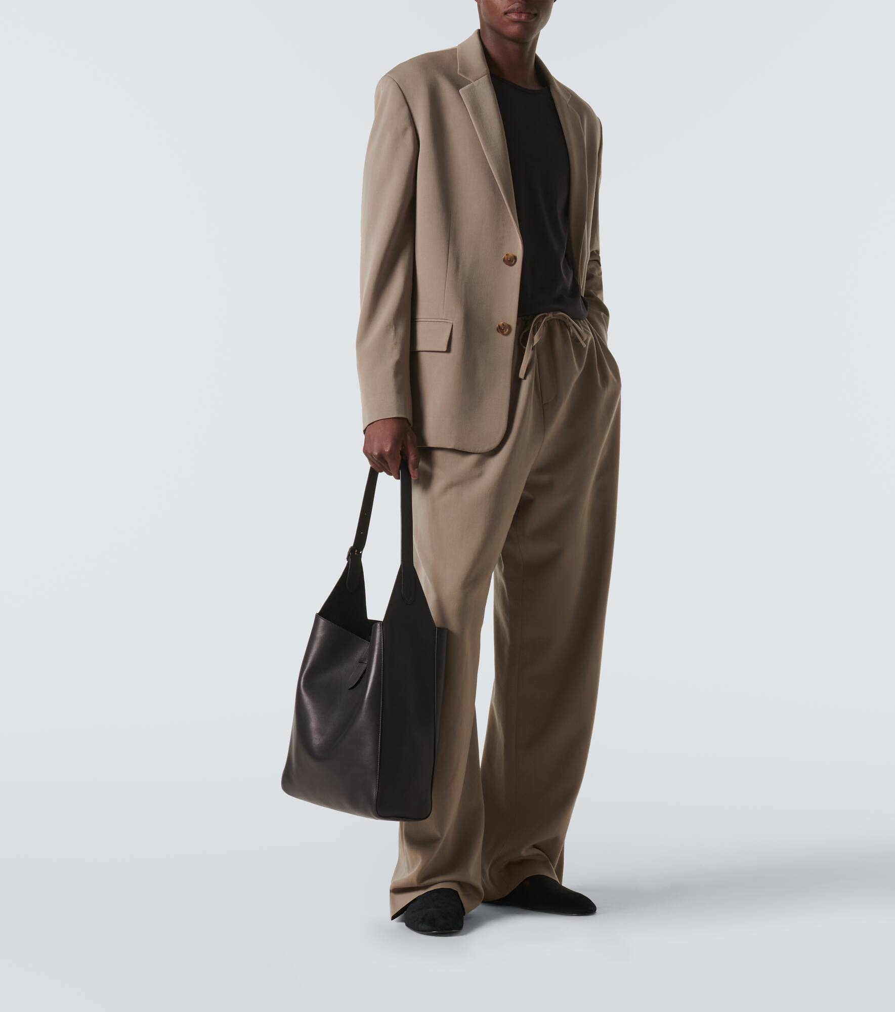 Blake leather tote bag - 7