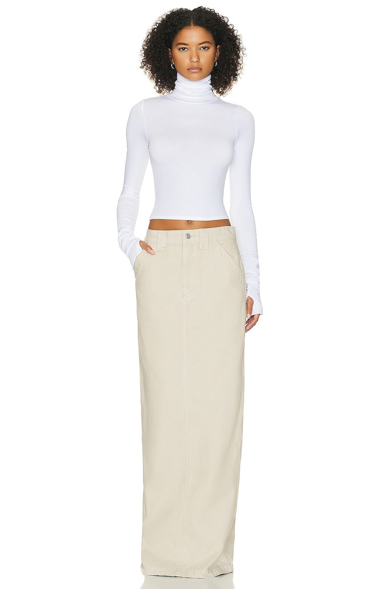 HELSA Long Sleeve Turtleneck in 2nd Skin Jersey outlook