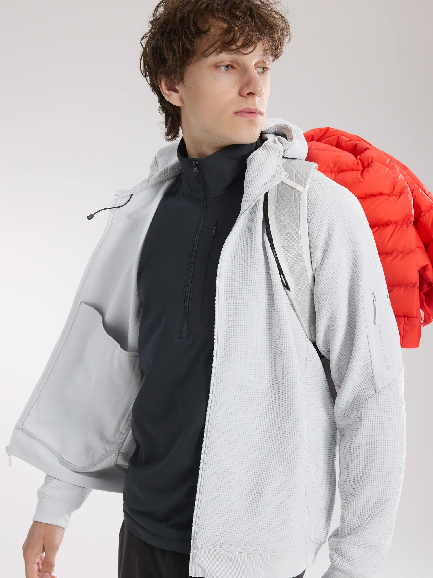 トップス ARC'TERYX 26ss olera full-zip hoody XS Arc'teryx Olera Full Zip Hoody - X000009918#1523 | REVERSIBLE