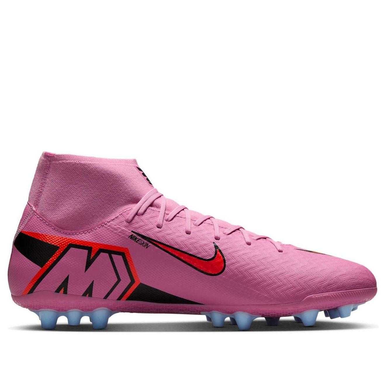 Nike Mercurial Superfly 10 Academy AG 'Magic Flamingo Total Crimson' FQ8329-600 - 6