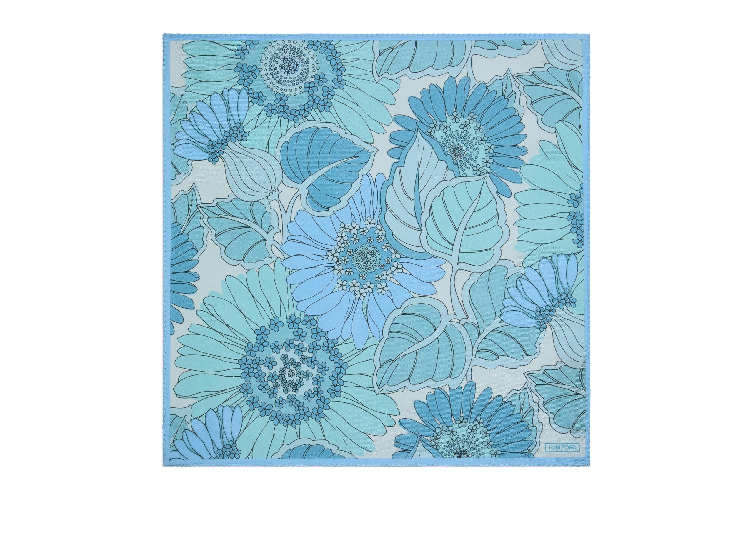 70'S DAISY POCKET SQUARE - 2