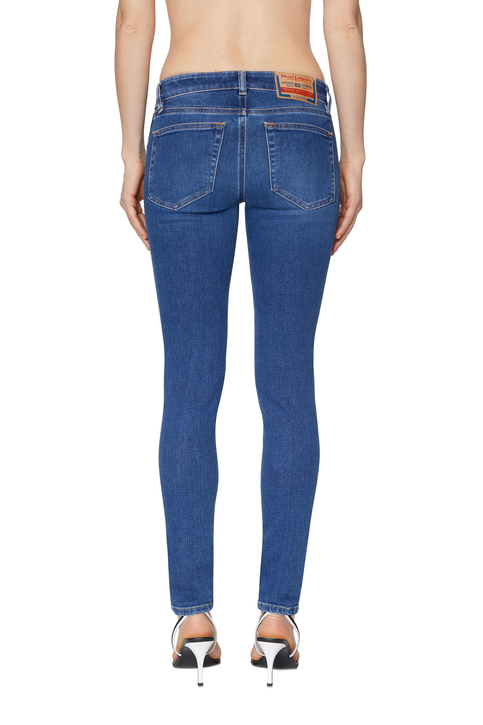 2018 SLANDY LOW 09C21 SUPER SKINNY JEANS - 5