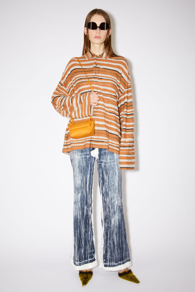 Acne Studios MINI SHOULDER BAG - Pumpkin orange outlook