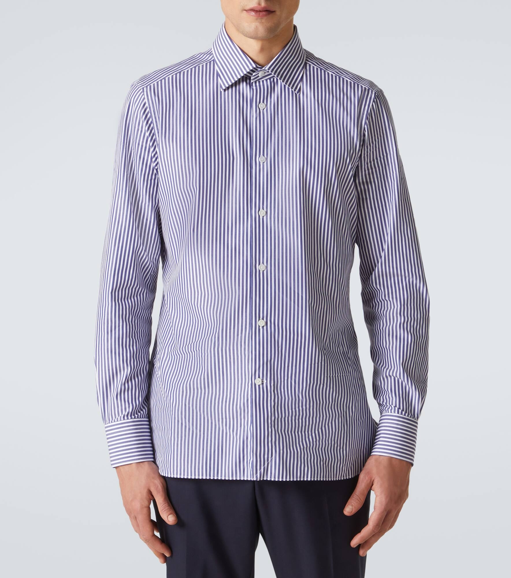 Striped cotton shirt - 3