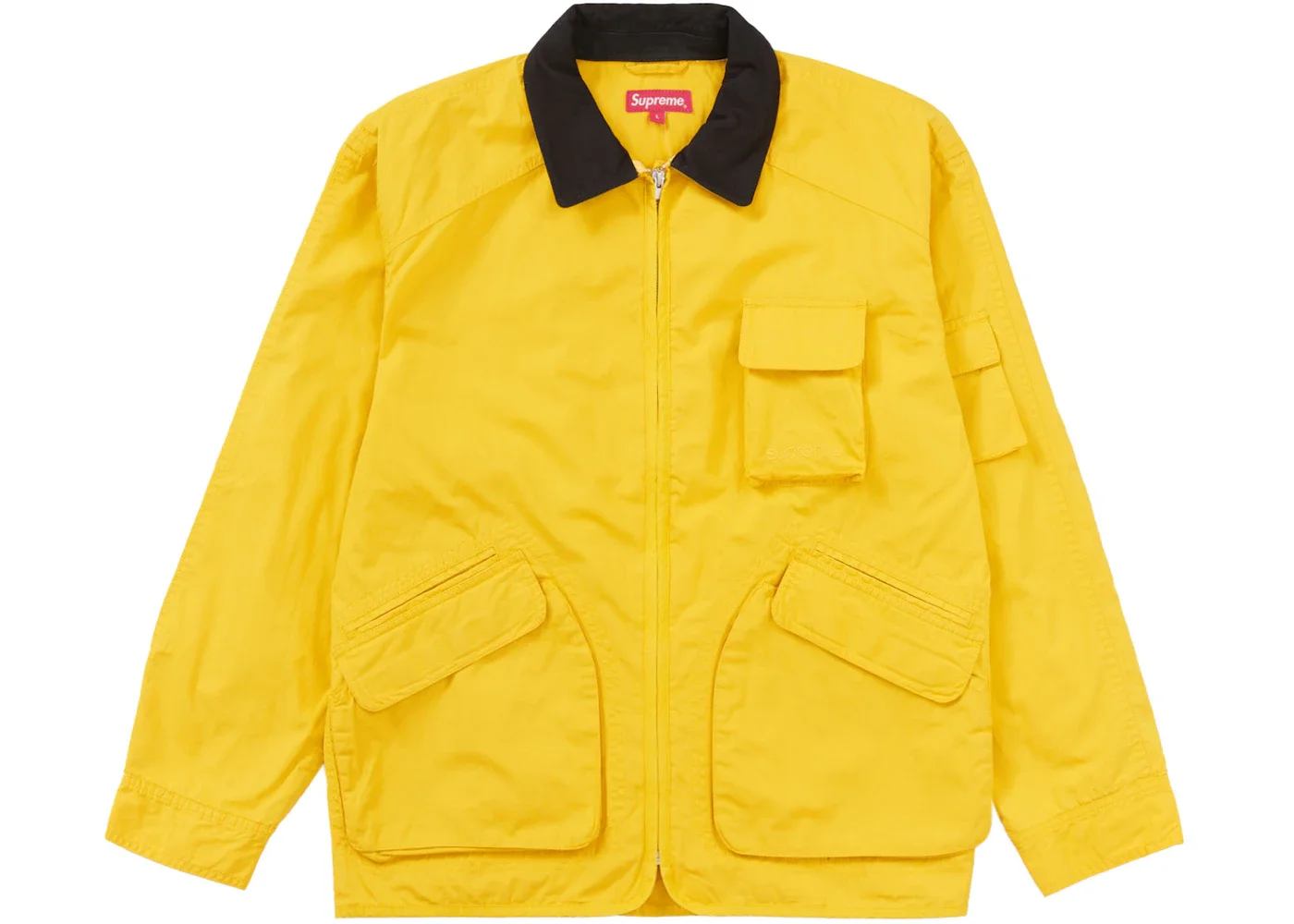 Supreme Cotton Utility Jacket Sulfur - 1