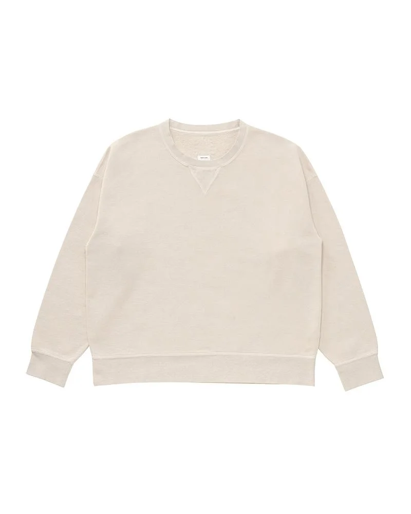 JUMBO SB SWEAT L/S DMGD (U.D.) IVORY - 1