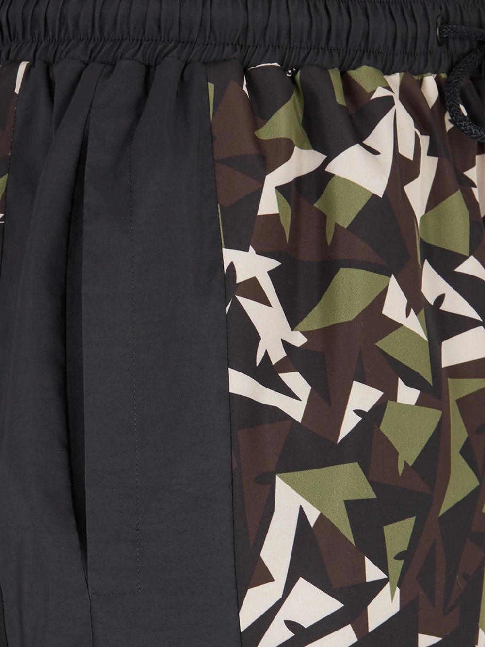 geometric camouflage trackpants - 3