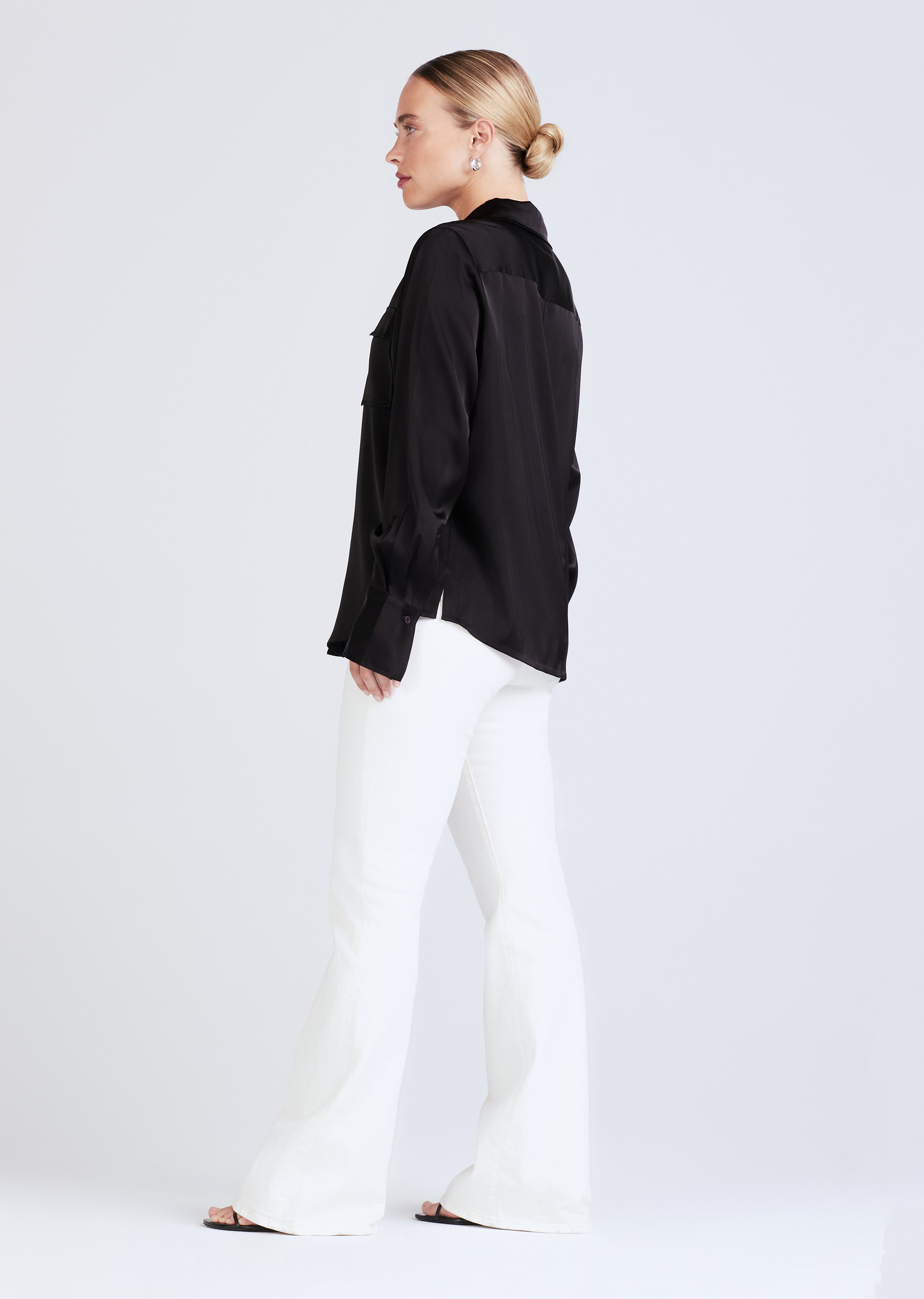 LORENA BUTTON DOWN BLOUSE - 4
