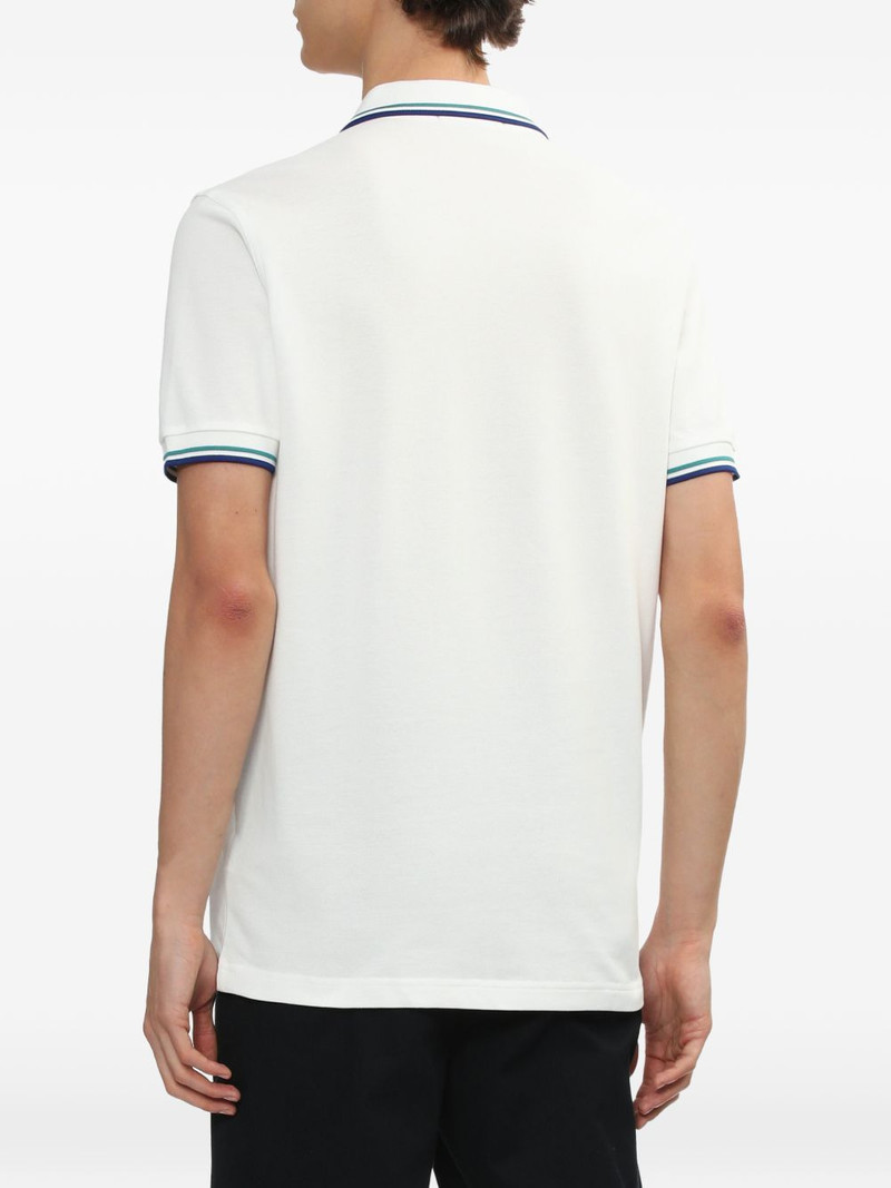 tipped short-sleeve polo shirt 4