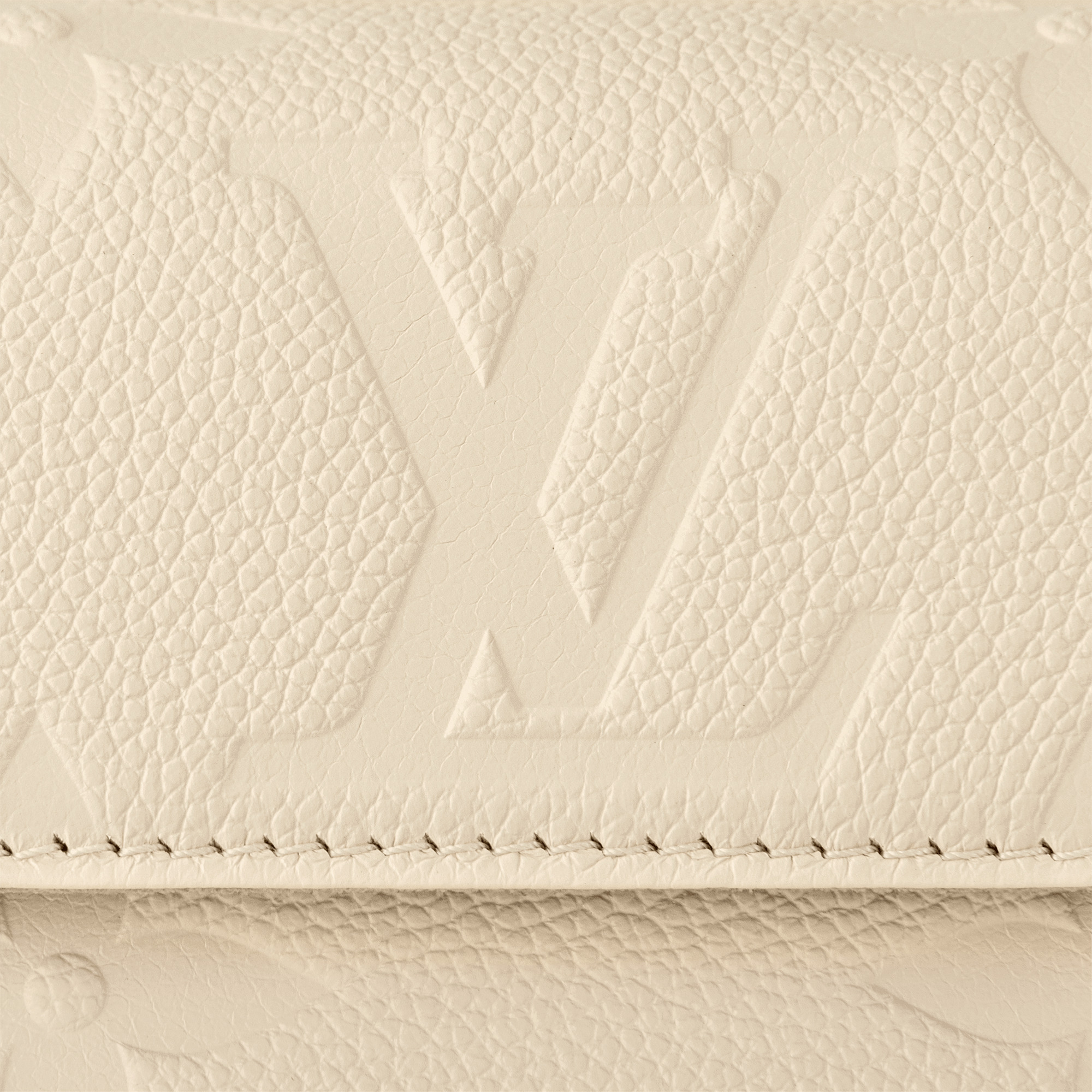 Louis Vuitton Wallet On Chain Ivy Cream in Monogram Empreinte