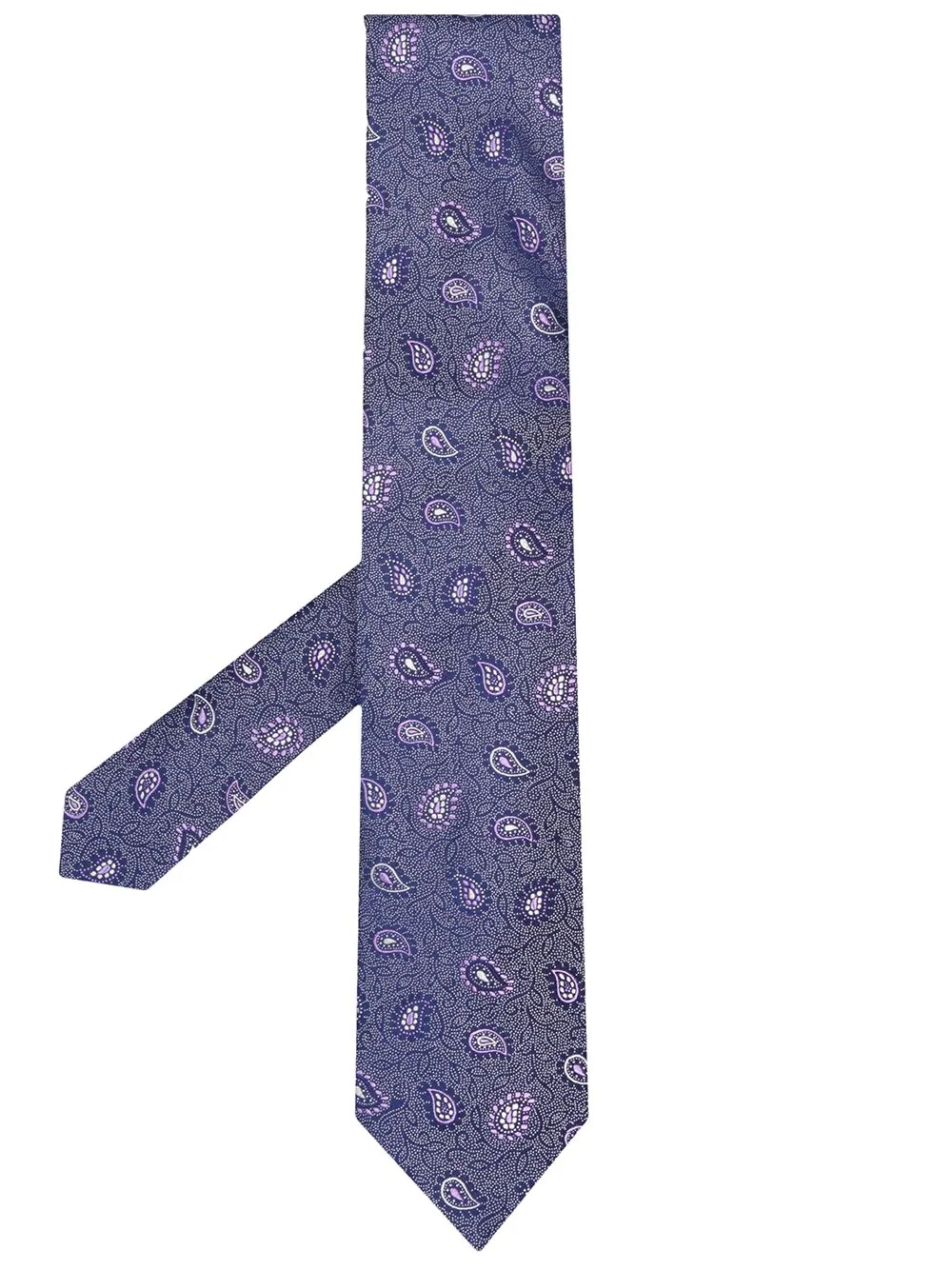 Paisley silk tie - 1