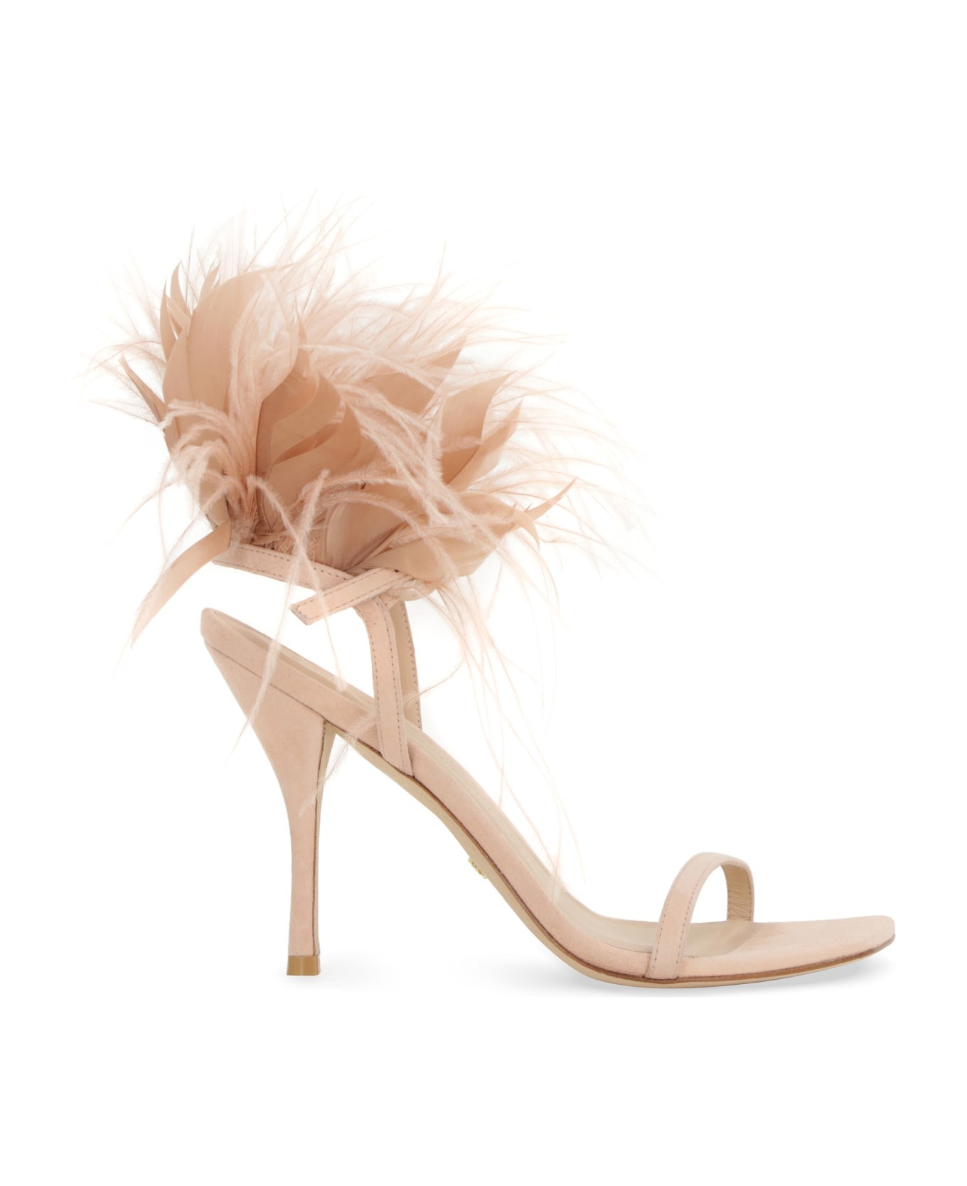 Plume Suede Sandals - 2