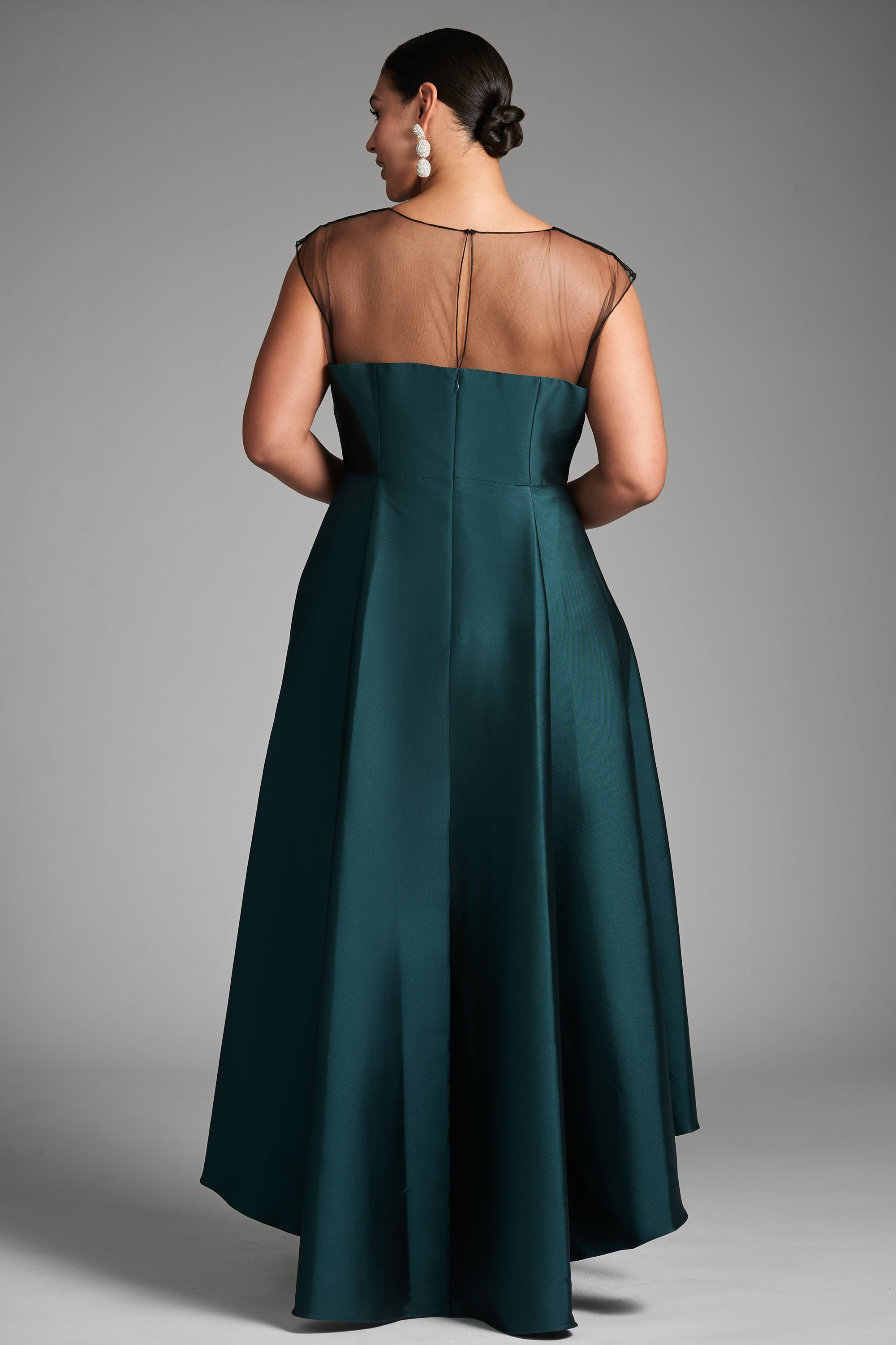 Blakely Gown - Forest Green - 5