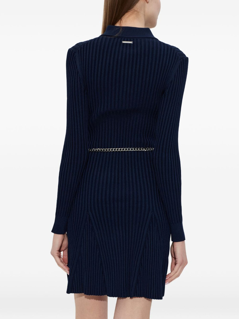 polo-collar mini dress 4
