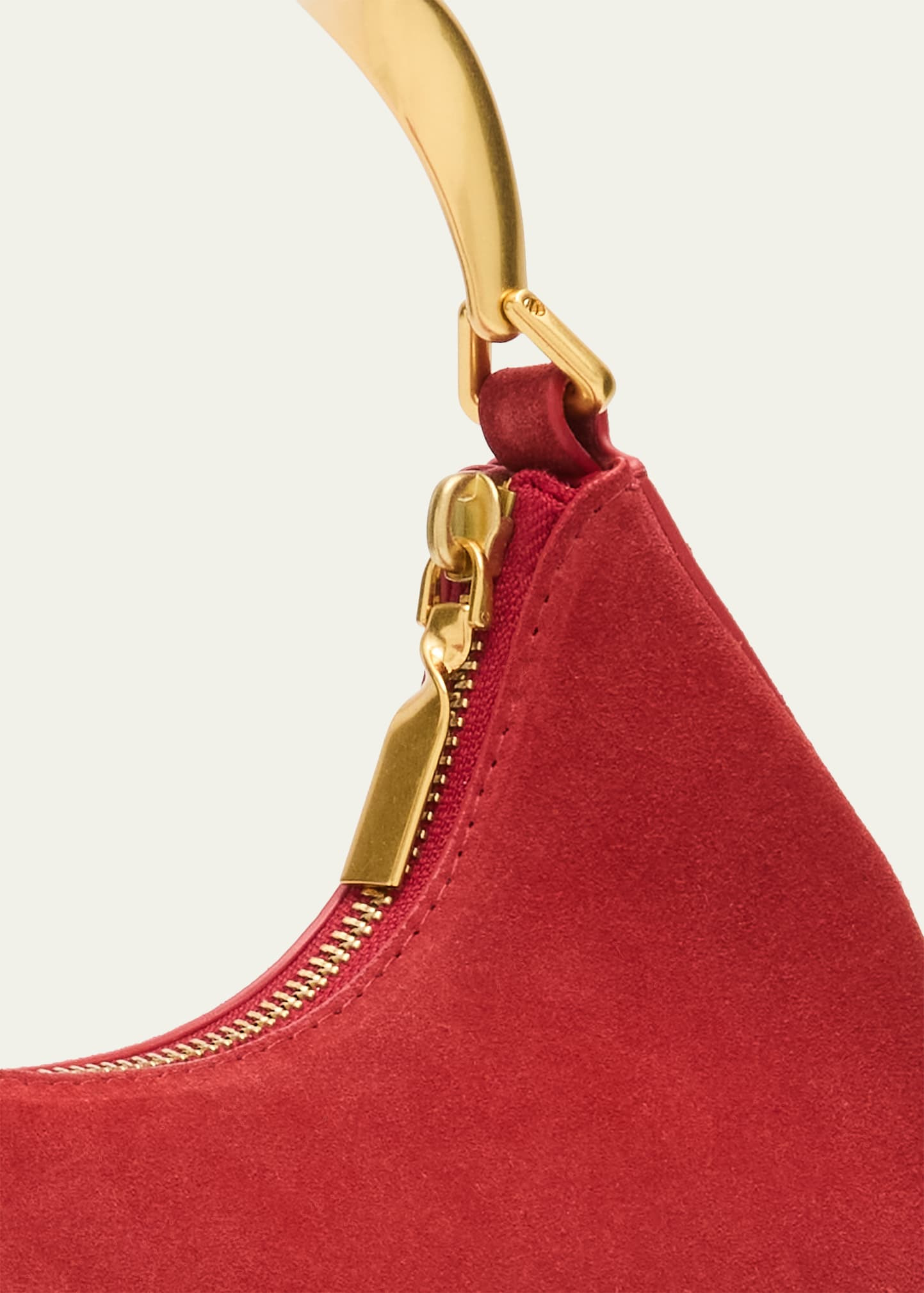 Nixi Suede Twist Top-Handle Bag - 5