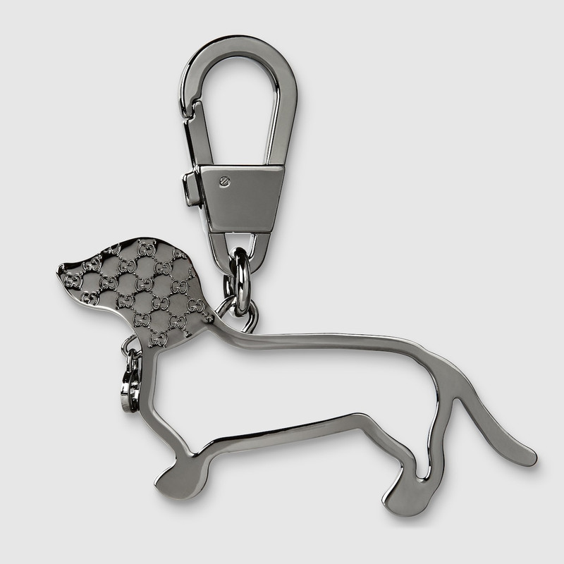 GUCCI Dog keychain with Interlocking G outlook