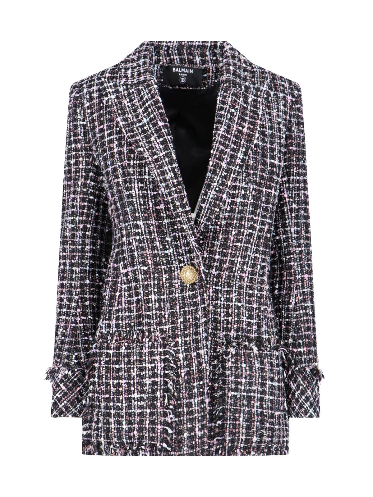 ONE-BUTTON SINGLE-BREASTED BLAZER - 1