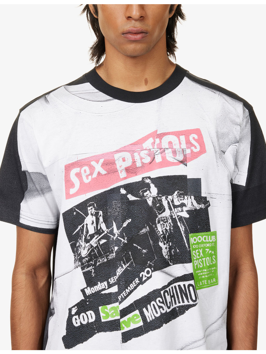 Sex Pistols Graphic-Print Cotton T-Shirt - 5
