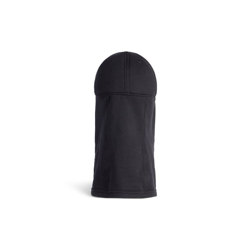 Men's Neck Warmer Cap in Black 3