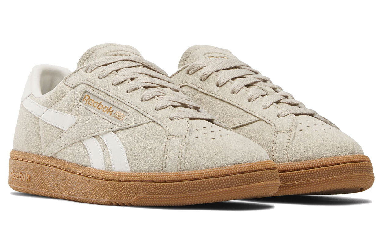 (WMNS) Reebok Club C Grounds Shoes 'Beige White' 100208145 - 2