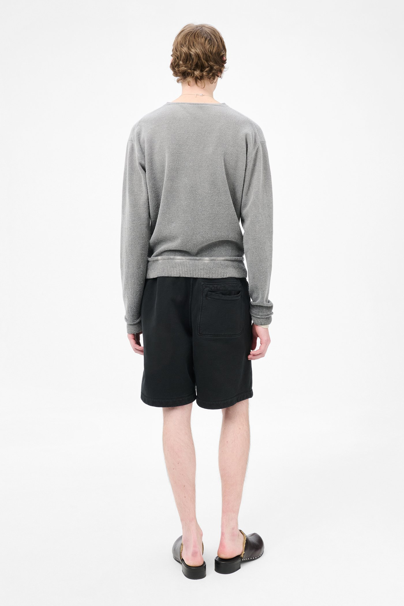 Plage Shorts Pigment Black Hefty Fleece - 6