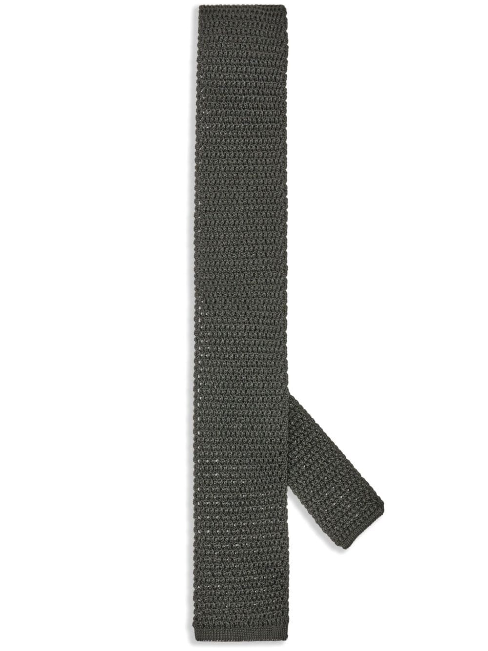 knitted silk tie - 1