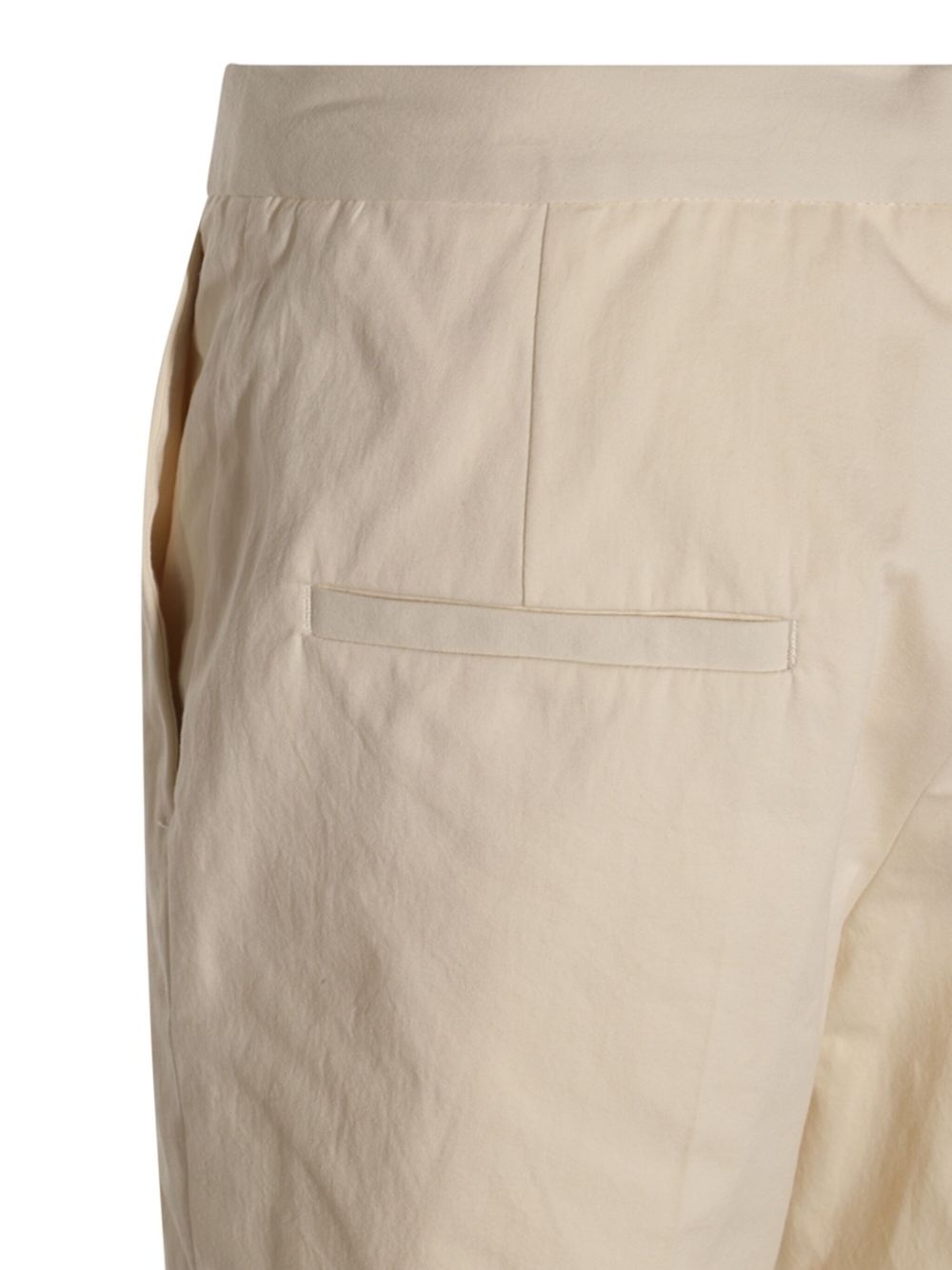 tapered cotton trousers - 4