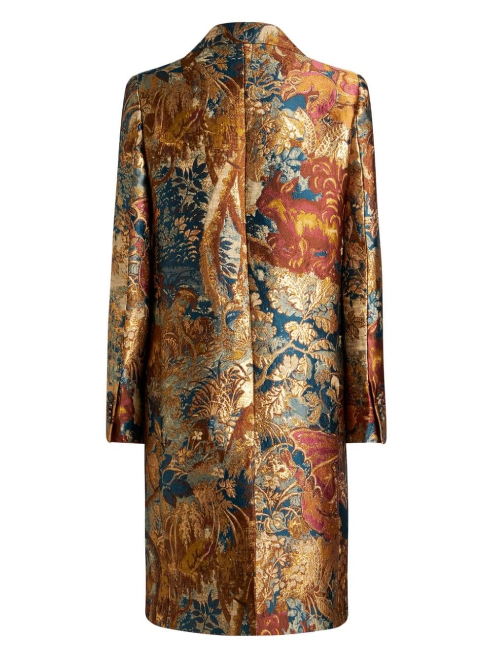 jacquard coat - 2