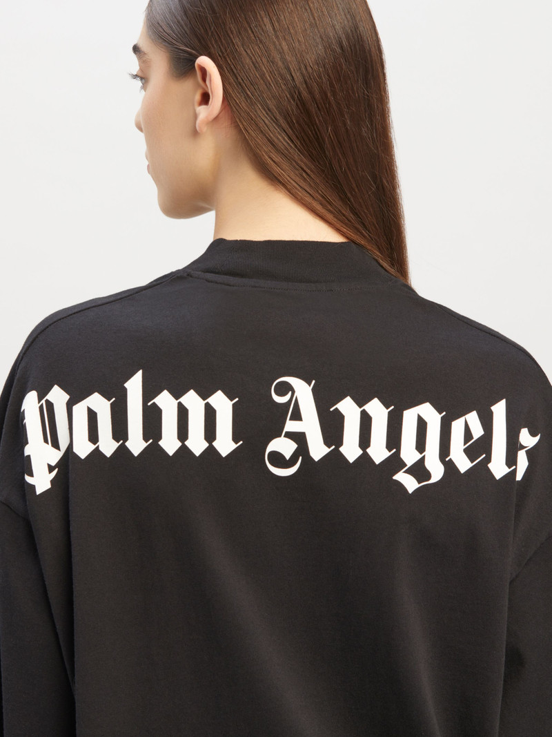 logo-print T-shirt dress 6