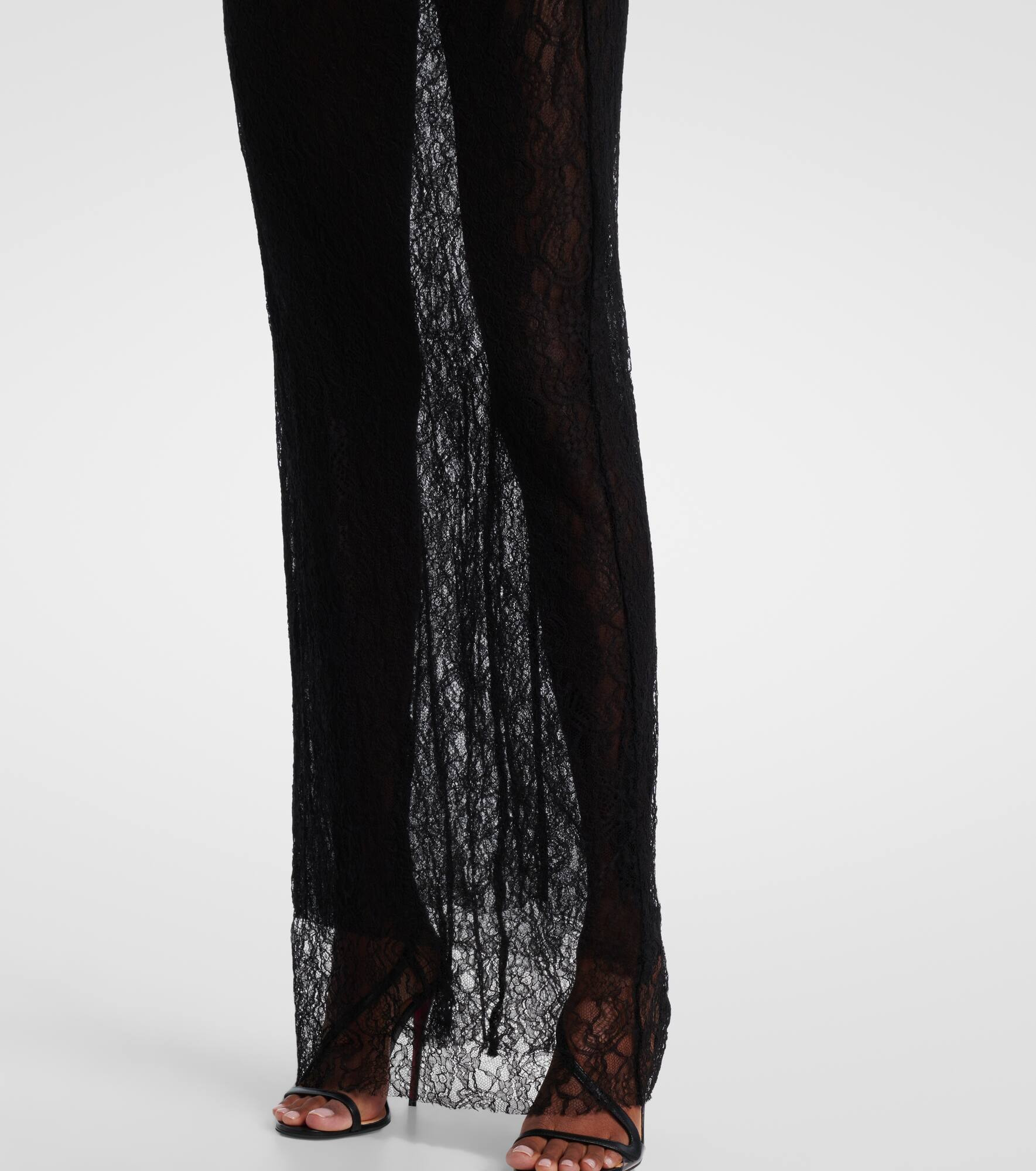 Venus sheer lace gown - 6