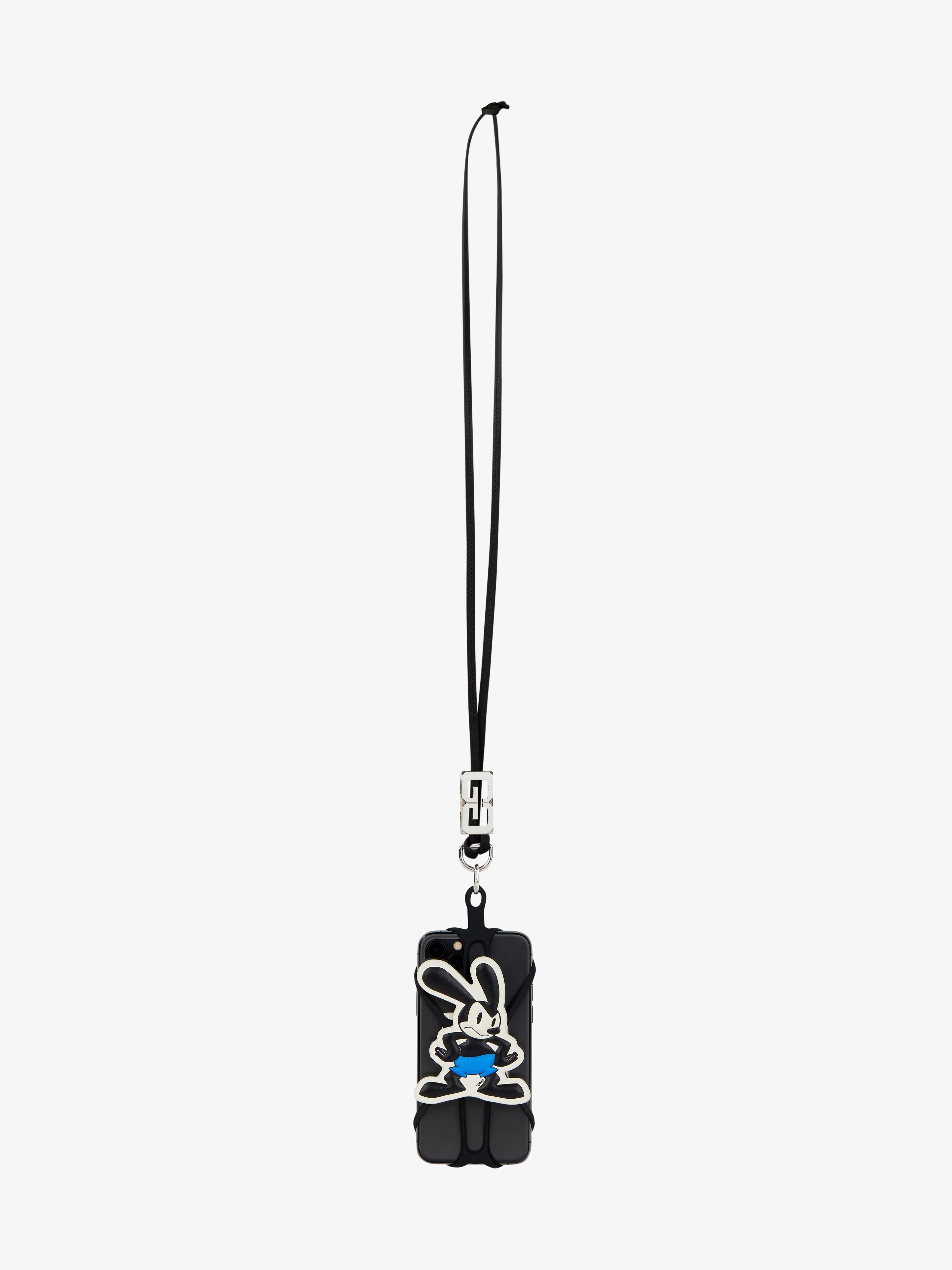 OSWALD RUBBER PHONE COVER WITH STRAP - 1