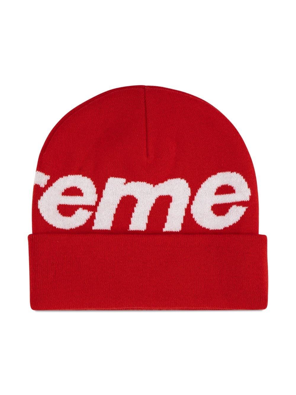 big logo beanie - 2