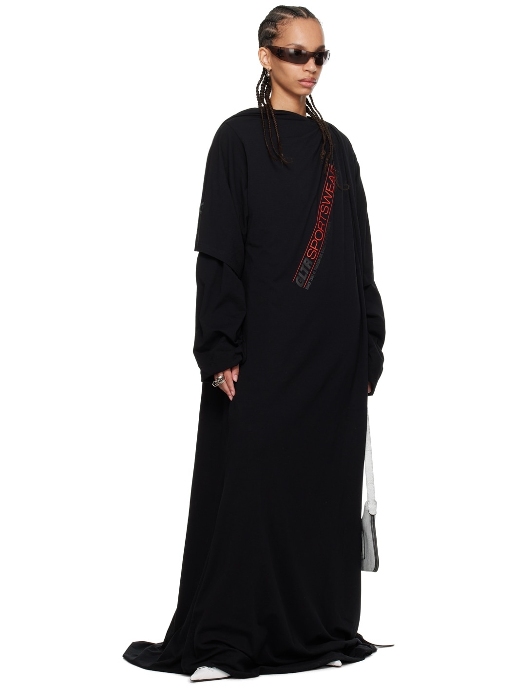 Black Shayne Oliver Edition Maxi Dress - 5