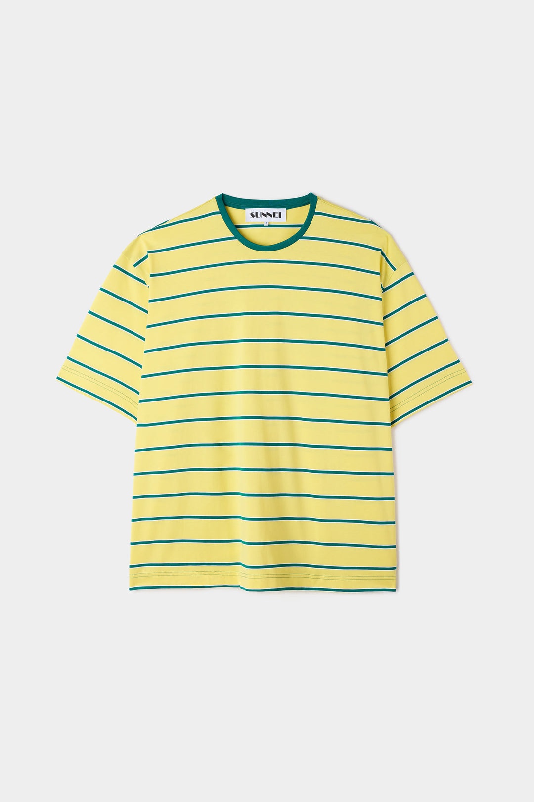 STRIPED OVER T-SHIRT / yellow - 2