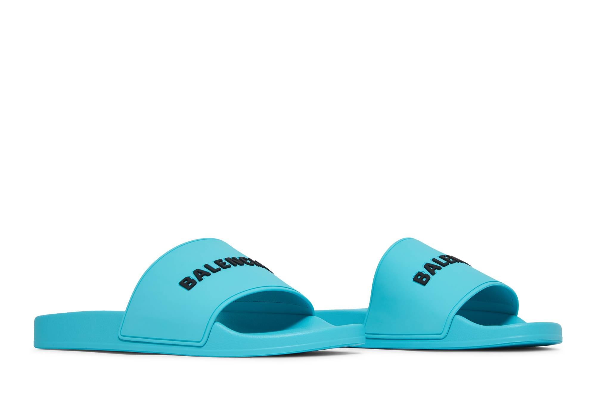 Balenciaga Pool Slides 'Bright Blue' - 8