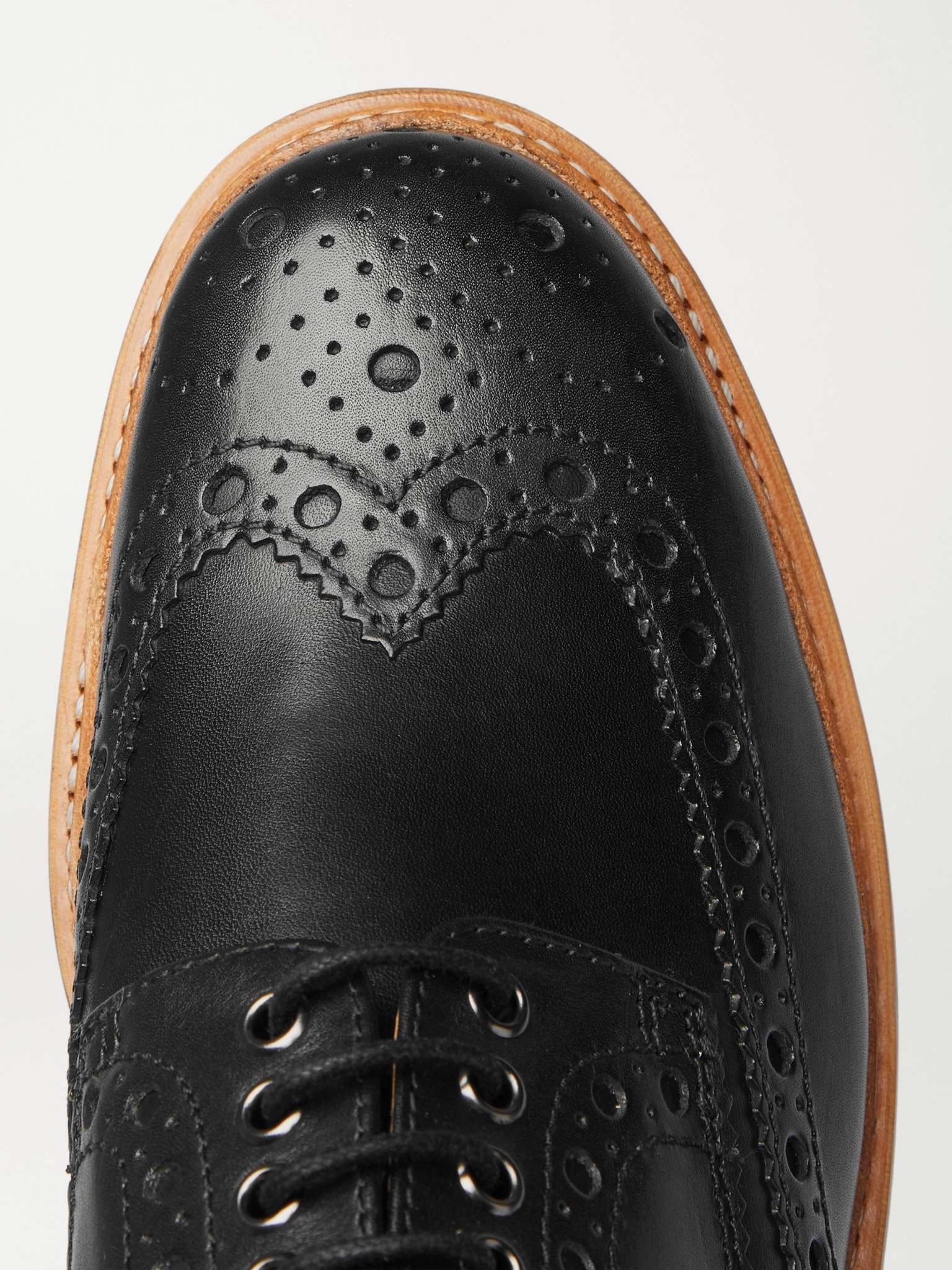 Archie Leather Wingtip Brogues - 6