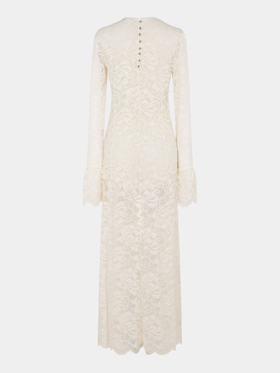 Paco Rabanne LONG IVORY LACE DRESS outlook