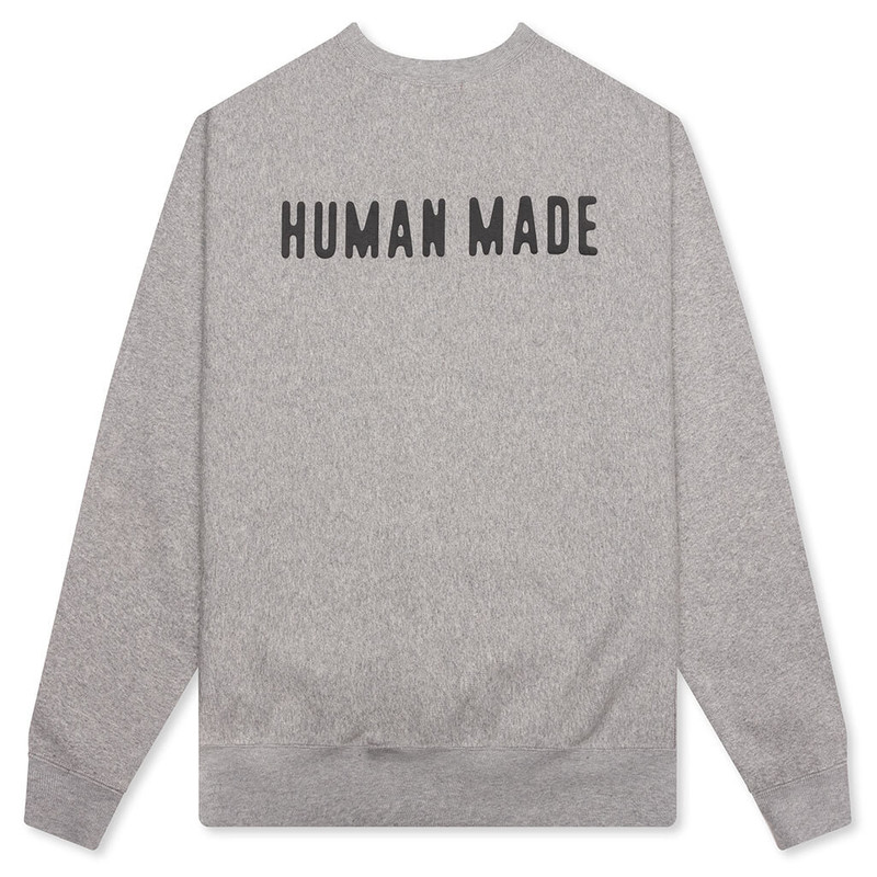 Human Made HEAVYWEIGHT SWEATSHIRT - GRAY outlook