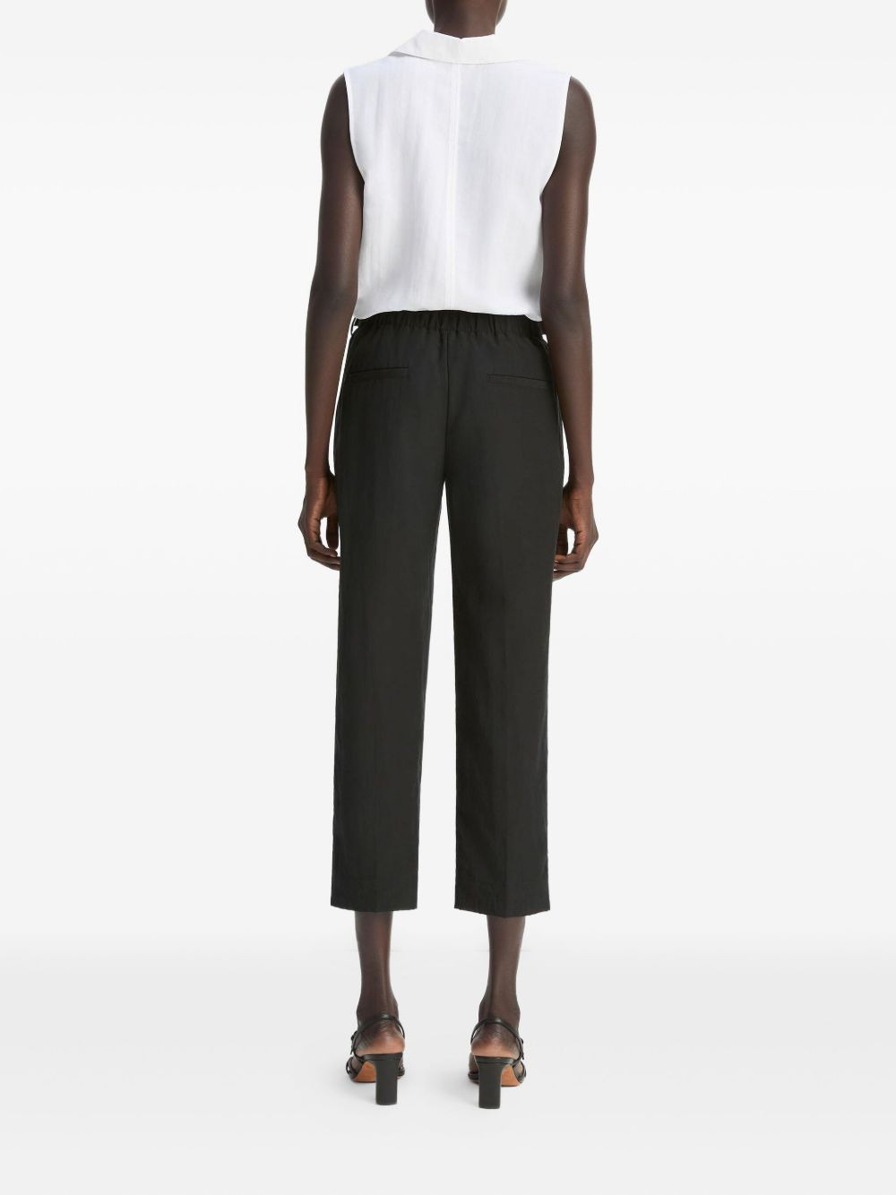 pleated-pocket trousers - 3