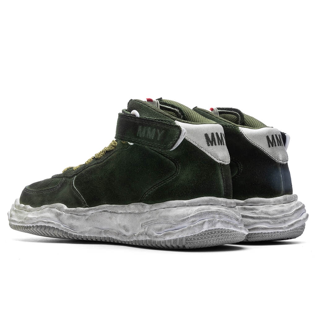 WAYNE BRUSHED SUEDE HIGH - GREEN - 3