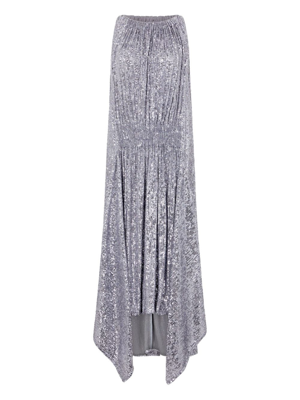 sequined high-low dress - 6