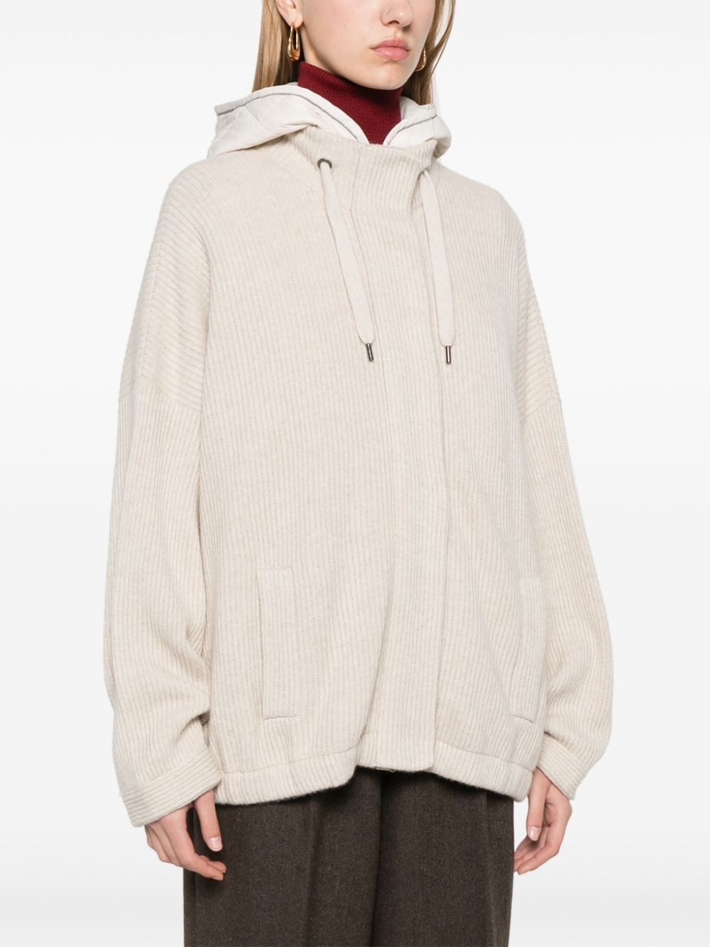 Brunello Cucinelli Women Layered Jacket - 4