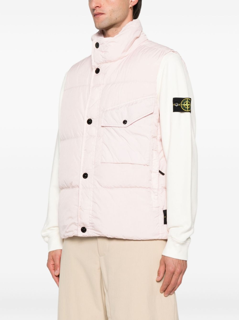 Compass-motif vest - 3