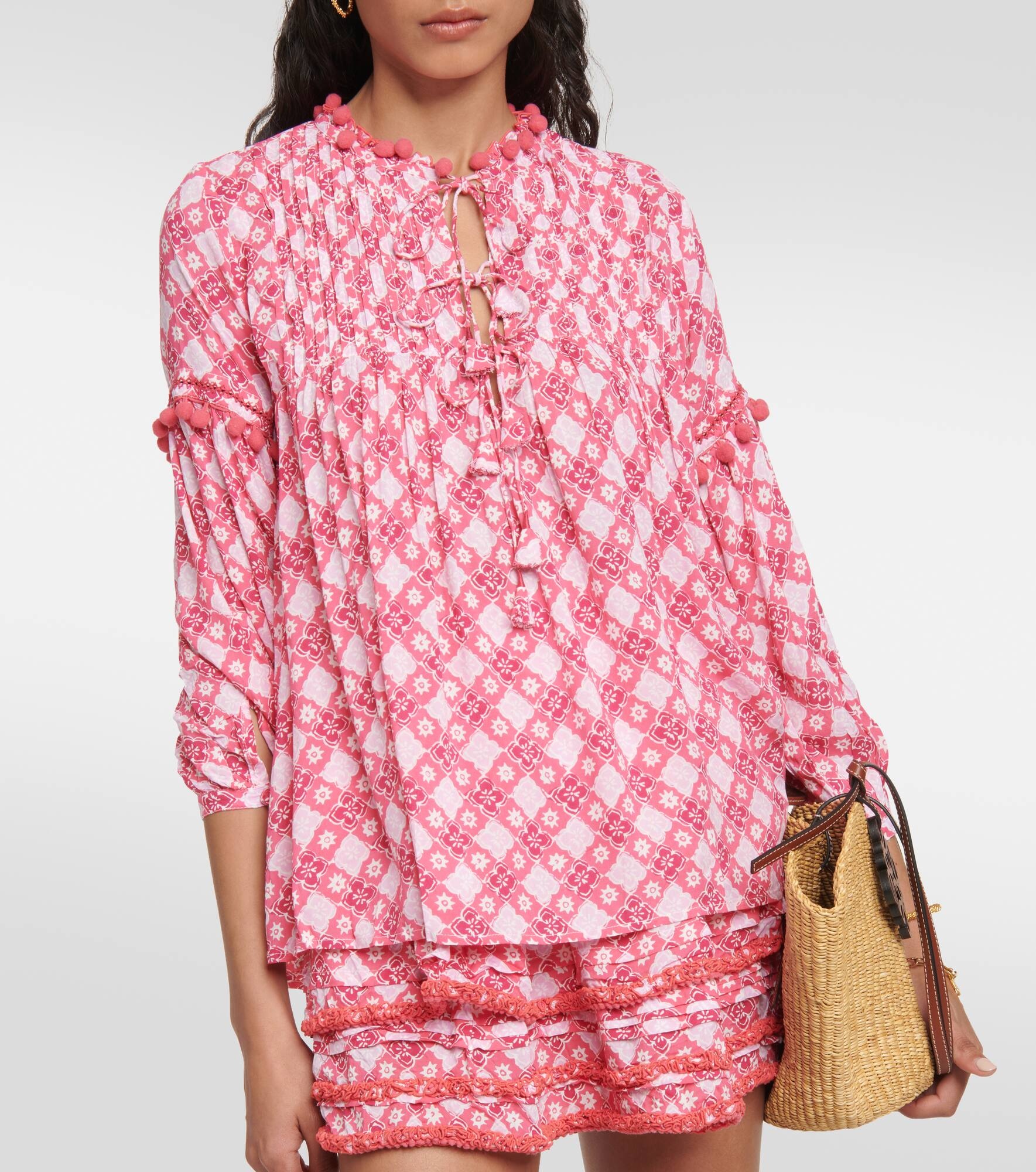 Clara printed blouse - 5