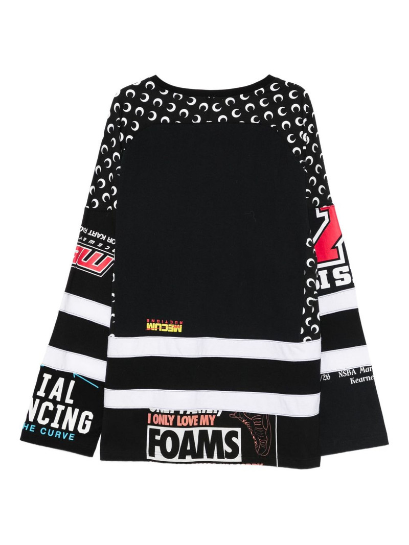 Marine Serre graphic long-sleeves t-shirt outlook