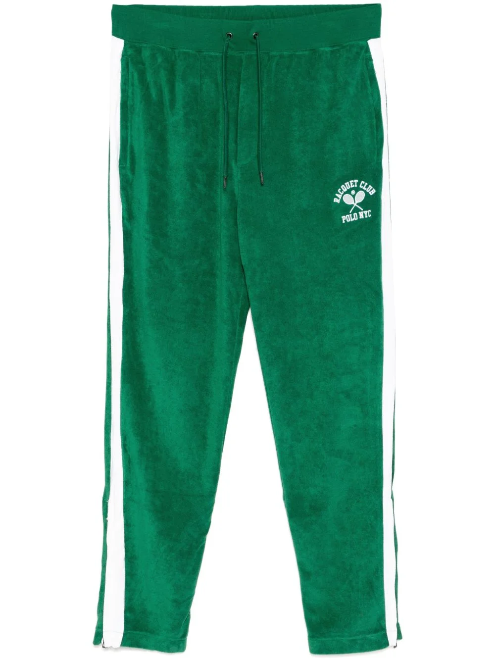embroidered track pants - 1